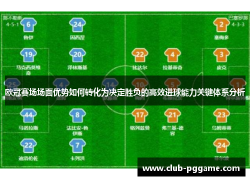 欧冠赛场场面优势如何转化为决定胜负的高效进球能力关键体系分析 欧冠赛场场面优势如何转化为决定胜负的高效进球能力关键体系分析